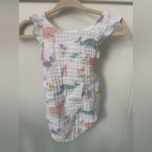 Angel Dear Sea Life bubble romper - White and pastel summer beautiful